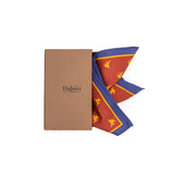 Pocket square | Burgundy with silver Vytis