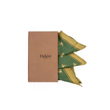 Pocket square | Navy blue with silver Vytis