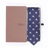 Tie | Navy blue with silver Vytis