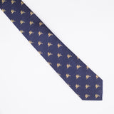 Tie | Navy blue with golden Vytis