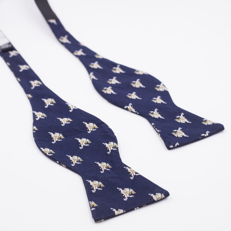 Bow tie | Navy blue with silver Vytis