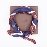 Scarf | Navy blue with Vytis