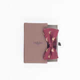 Bow tie for kids | Burgundy red with golden Vytis